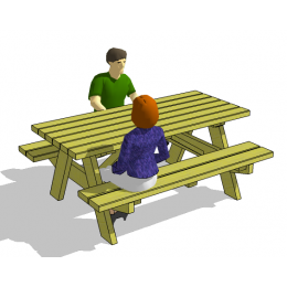 Stół piknikowy 1