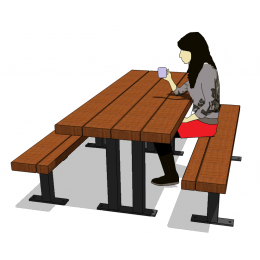 Stół piknikowy 3